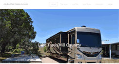 Desktop Screenshot of coldwatercreekrvpark.com